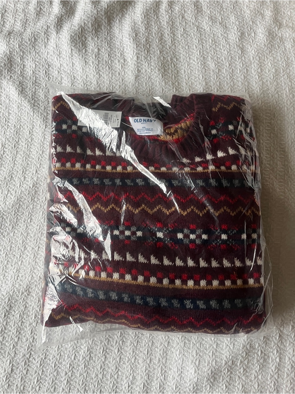 NEW Old Navy Fair Isle men’s XXL sweater